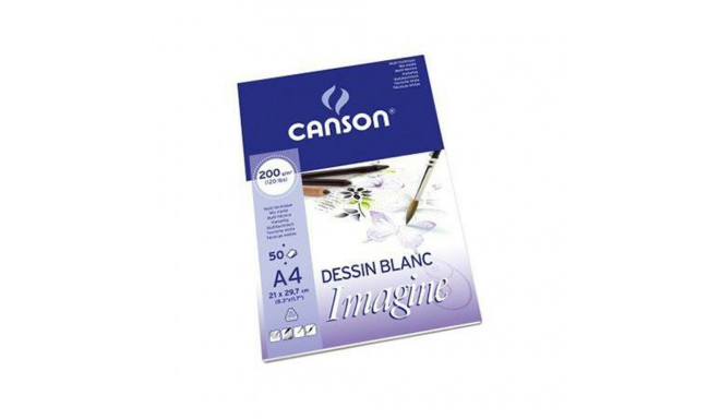 Drawing pad Canson Imagine 200 g 50 Листья 5 штук (210 x 297 mm)