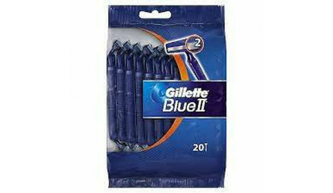 Disposable Razor Gillette Blue II 20 Units