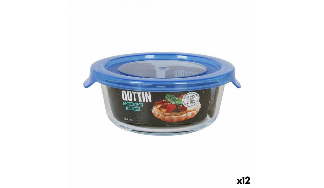 Lunch box Quttin   Blue 400 ml (12 Units)