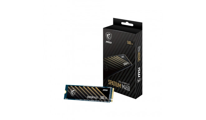 Kõvaketas MSI SPATIUM M450 PCIE 4.0 NVME M.2 500GB 500 GB SSD