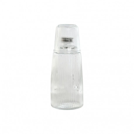 Water bottle Home ESPRIT Transparent Crystal 240 ml 1 L