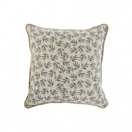Cushion Home ESPRIT Green Beige Boho 45 x 5 x 45 cm