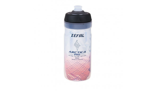 Water bottle Zefal 550 ml Red polypropylene Plastic