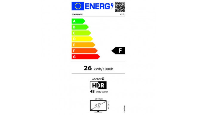 Игровой монитор Gigabyte M27U-EK