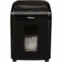 Micro-Cut Paper Shredder Fellowes Powershred 10M 2 x 12 mm Black