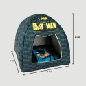 Dog Bed Batman Black Polyester