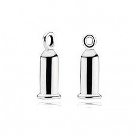 Naiste Pärlid Pandora BARREL EARRINGS