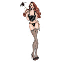 Underwear Set Bombshell Boudoir Black (L)