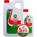 Automašīnu motoreļļa Castrol GTX 10W 40 6 L