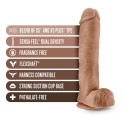 Realistlik dildo Blush Au Naturel TPE Ø 5,1 cm