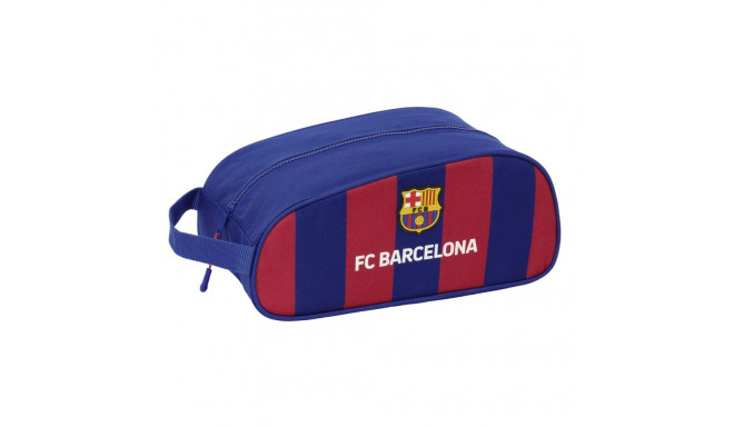 Travel Slipper Holder F.C. Barcelona Maroon Navy Blue 34 x 15 x 18 cm