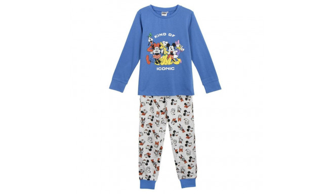 Pidžaama Laste Mickey Mouse Sinine - 8 aastat