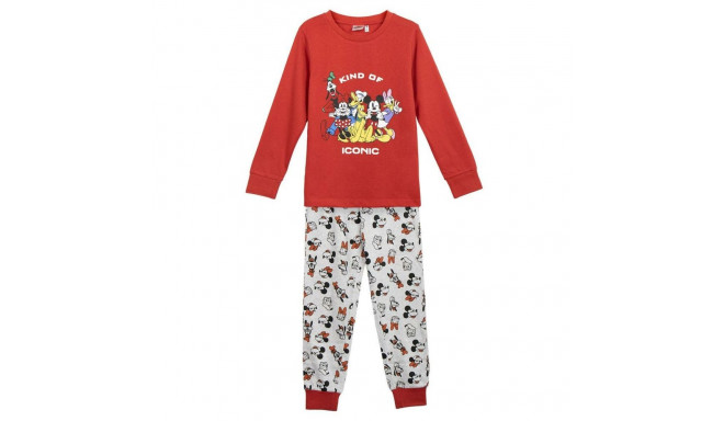 Children's Pyjama Mickey Mouse Red - 6 Years