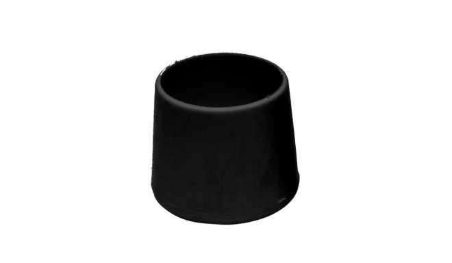 Ferrule/Terminal plug Micel CNT07 Black Natural rubber Circular Ø 22 x 28 mm (25 Units)