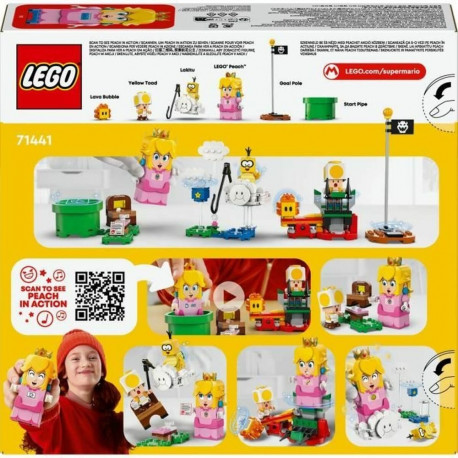 Konstruktsioon komplekt Lego 71441 LEGO Peach's Adventures Interactive Princess Toy Mitmevärviline