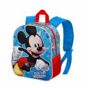 3D skolas soma Mickey Mouse Karactermania Zils 26 x 11 x 31 cm