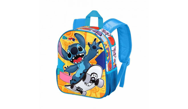 3D-kooliseljakott Lilo & Stitch Karactermania Sinine 26 x 11 x 31 cm