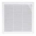 Ventilation grille EDM 87706 White 25 x 25 x 0,7 cm Mosquito net
