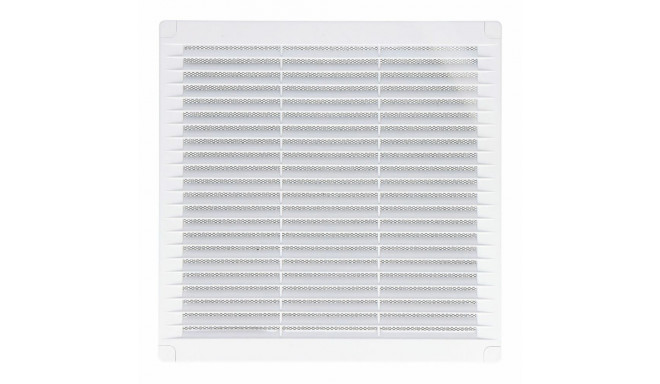 Ventilation grille EDM 87706 White 25 x 25 x 0,7 cm Mosquito net