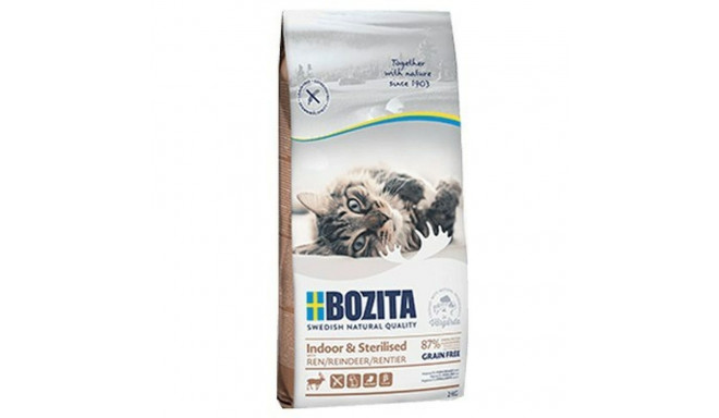 Kassitoit Bozita Indoor&Sterilised Kana Põhjapõder 2 Kg