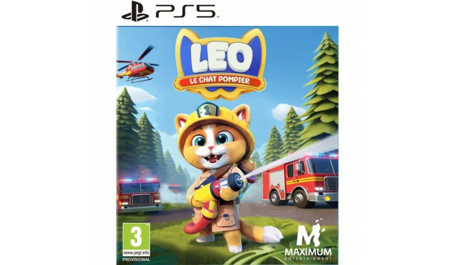 PlayStation 5 Video Game Just For Games Leo The Firefighter Cat