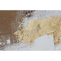 Canvas Home ESPRIT White Golden polystyrene Canvas Abstract 101,5 x 4 x 101,5 cm (2 Units)