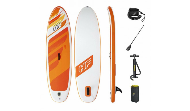 Inflatable Paddle Surf Board with Accessories Bestway Hydro-Force Multicolour 274 x 76 x 12 cm