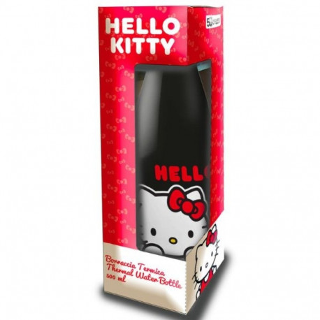 Coriex Hello Kitty water bottle 500ml black 10684