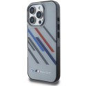 BMW BMHCP16X23HTRAG iPhone 16 Pro Max 6.9" gray/gray hardcase Motosport IML Random Stripes