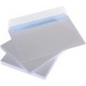 Envelopes with stripe C4 229x324mm, white 90g , Box 500 pcs.