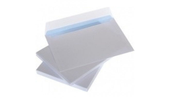 Envelopes with stripe C4 229x324mm, white 90g , Box 500 pcs.