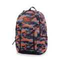 Backpack CoolPack Impact II Camo Mesh Orange