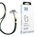 3MK EasyClip Elite Evergreen (gold) phone lanyard