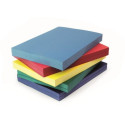 Binding covers Delta A4, 250g/m², cardboard, blue (100 pcs.)