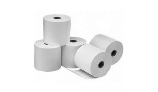 Cash Register Thermal Paper Roll Tape, W: 80mm, L: 73m, bushings 12mm, diameter 75mm, 10pcs./pack.