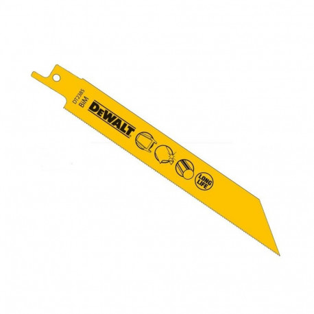 DEWALT SABER EDGE. 152x1.1mm S922AF METAL /5pcs.
