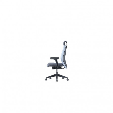 Up Up Athene ergonomic office chair Black, Grey + Blue fabric