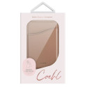 UNIQ Coehl Esme magnetic wallet with mirror and stand beige/dusty nude UNIQ Coehl Esme magnetic wallet with mirror and stand beige/dusty nude