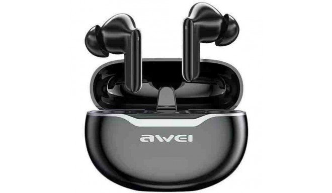 AWEI Bluetooth 5.3 T50 Pro TWS kõrvaklapid + dokk must