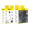 AWEI Bluetooth 5.3 T25 TWS headphones + docking station black/black