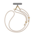 UNIQ Coehl Laurel universal phone lanyard beige/ivory