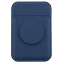UNIQ Flixa magnetic card wallet with support navy blue/navy blue UNIQ Flixa magnetic card wallet with support navy blue/navy blue
