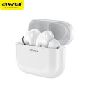 AWEI Bluetooth 5.0 T29 TWS headphones + docking station white/white