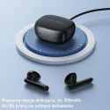 AWEI Bluetooth 5.3 T66 TWS headphones + docking station black/black