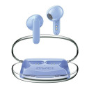 AWEI Bluetooth 5.3 T85 ENC TWS headphones + docking station blue/blue