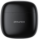 AWEI Bluetooth 5.3 T26 Pro TWS headphones + docking station black/black