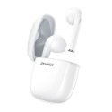 AWEI Bluetooth 5.0 T28 TWS headphones + docking station white/white