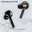 AWEI Bluetooth 5.3 T12P TWS headphones + docking station black/black