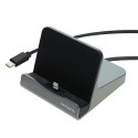 4smarts Docking Station for Tablets VoltDock Lightning 20W Gunmetal 462267