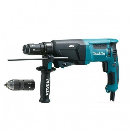 MAKITA 800W HAMMER DRILL HR2631FT AVT, 2.4J, ADDITIONAL HANDLE
